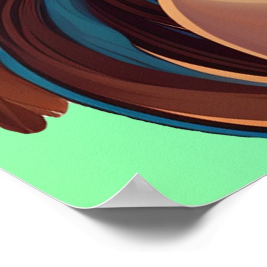 SCHÖNHEIT Nr. 1 Poster (Ecke)