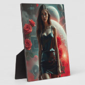 Schönheit, Planeten, Blumen und KI Fotoplatte (Seite)