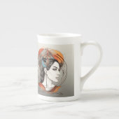 Schönheit Porzellantasse (Rechts)