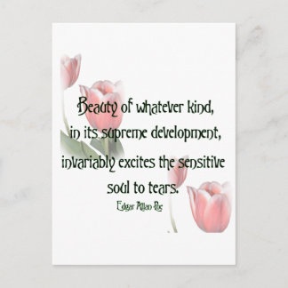 Schönheit Postkarte