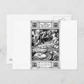 Schönheit Postkarte (Vorne/Hinten)