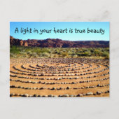 Schönheit Postkarte (Vorderseite)