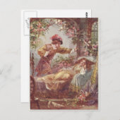 Schönheit Postkarte (Vorne/Hinten)