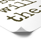 Schönheit Rette die Welt - Schönheitsangebot Poster (Ecke)