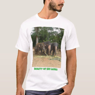 Schönheit Sri Lankas Elefant-T - Shirt