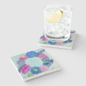 Schönheit Steinuntersetzer (Seitenansicht)