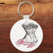 Schönheit / Sufferkorsett Schlüsselanhänger (Vorderseite)