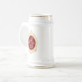 Schönheit und Biest Bierglas (Vorderseite Links)