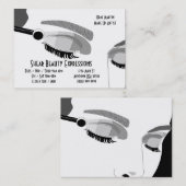 Schönheit und bilden Visitenkarte (Vorne/Hinten)