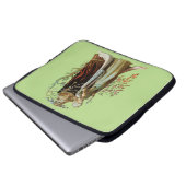 Schönheit und das Biest Laptopschutzhülle (Vorne Knopf)