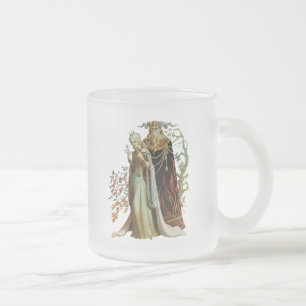 Schönheit und das Biest Mattglastasse