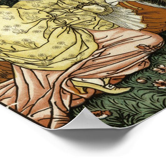 Schönheit und das Biest Poster (Ecke)