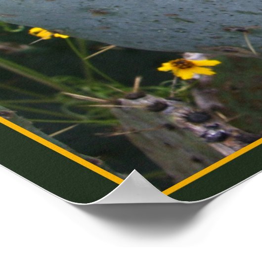 Schönheit und das Biest Poster (Ecke)