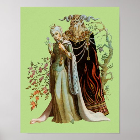 Schönheit und das Biest Poster (Vorne)