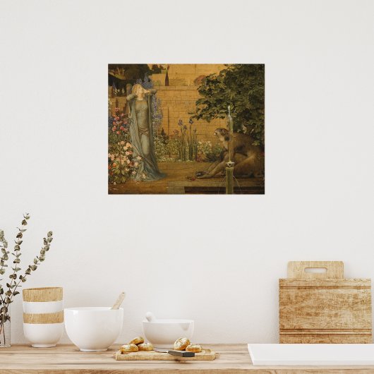 Schönheit und das Biest Poster (Küche)