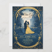 Schönheit und das Biest süß 16 Einladung (Vorderseite)