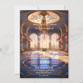 Schönheit und das Biest Süß 16 Einladungen (Vorderseite)