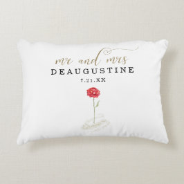 Schönheit und das Engagement für die Bestie Dekokissen