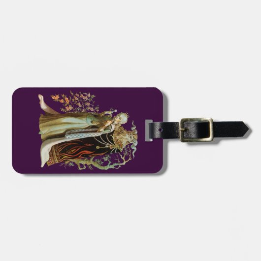 Schönheit und das Tier Gepäckanhänger (Vorderseite horizontal)