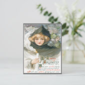 Schönheit und die Goblins Vintage Postkarte (Stehend Vorderseite)