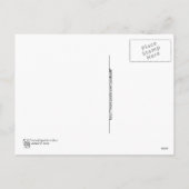 Schönheit und die Postkarte der Geek Eggmen Serie (Rückseite)