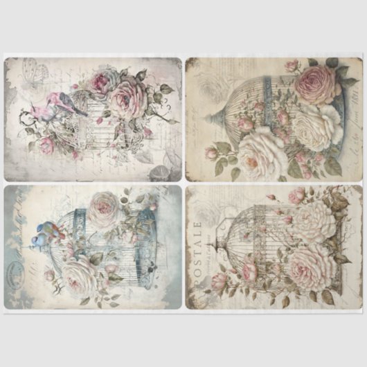 Schönheit und Geburtsstätten Seidenpapier (Vorderseite)