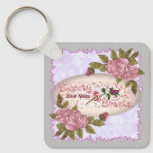 Schönheit und Gehirn Schlüsselanhänger (Vorderseite)