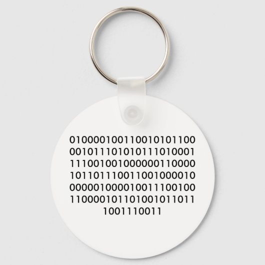 Schönheit und Gehirne Schlüsselanhänger (Vorderseite)