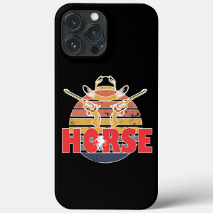 Schönheit und Gnade der Pferde Vintag Reittiere Case-Mate iPhone Hülle