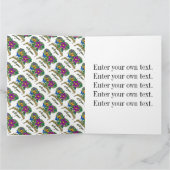 Schönheit und Grace 50. Geburtstag Karte (Innenseite)