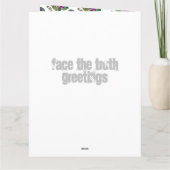 Schönheit und Grace 50. Geburtstag Karte (Rückseite)