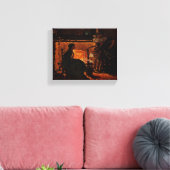 Schönheit und Hexe - Leinwanddruck (Insitu (Wohnzimmer))