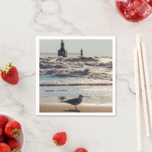 Schönheit und Kraft Serviette (Beispiel)