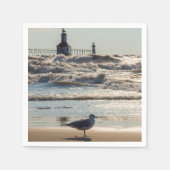 Schönheit und Kraft Serviette (Vorderseite)