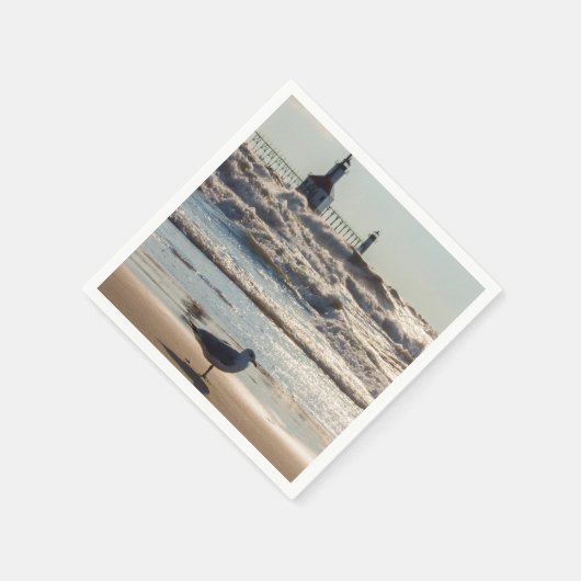 Schönheit und Kraft Serviette (Ecke)