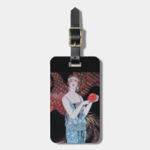 SCHÖNHEIT UND PHOENIX, MODERNER DESIGNER MACHEN KÜ GEPÄCKANHÄNGER (Vorderseite vertikal)