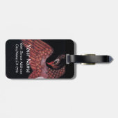 SCHÖNHEIT UND PHOENIX, MODERNER DESIGNER MACHEN KÜ GEPÄCKANHÄNGER (Rückseite horizontal)