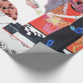 SCHÖNHEIT UND PHOENIX, MODERNER DESIGNER MACHEN KÜ GESCHENKPAPIER (Ecke)