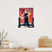 SCHÖNHEIT UND PHOENIX, MODERNER DESIGNER MACHEN KÜ POSTER (Küche)