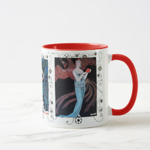 SCHÖNHEIT UND PHÖNIX, MODEDESIGNER MAKE-UP-KÜNSTLE TASSE