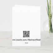 Schönheit und Rose der Tiere Karte (Rückseite)