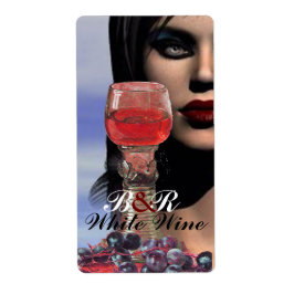 SCHÖNHEIT UND ROTES WEINGLAS Party Weinverkostung