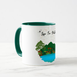 Schönheit und Ruhe in der Natur Tasse