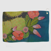 Schönheit und Rüstung Golf Handtuch (Horizontal)