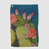 Schönheit und Rüstung Golf Handtuch (Vorderseite)