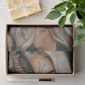 Schönheit und Schmetterlinge Blonde Edition26 Seidenpapier (Geschenk)