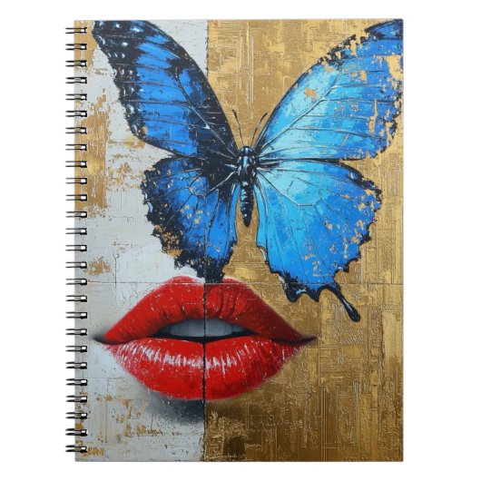 Schönheit und Schmetterlinge Notebook2 Notizblock (Vorderseite)