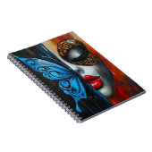 Schönheit und Schmetterlinge Notebook4 Notizblock (Rechte Seite)