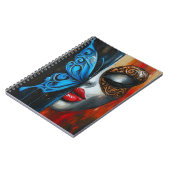Schönheit und Schmetterlinge Notebook4 Notizblock (Linke Seite)