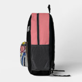 SCHÖNHEIT UND SCHÖNHEIT BEDRUCKTER RUCKSACK (Rechts)